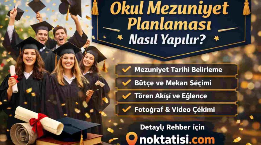 Okul Mezuniyet Planlaması Nasıl Yapılır? Adım Adım Mezuniyet Organizasyonu Rehberi