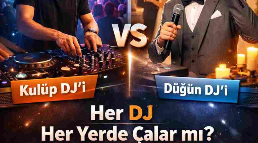 Her DJ Her Organizasyonda İyi Performans Gösterebilir mi? Kulüp DJ’i Düğünde, Düğün DJ’i Kulüpte Çalabilir mi?